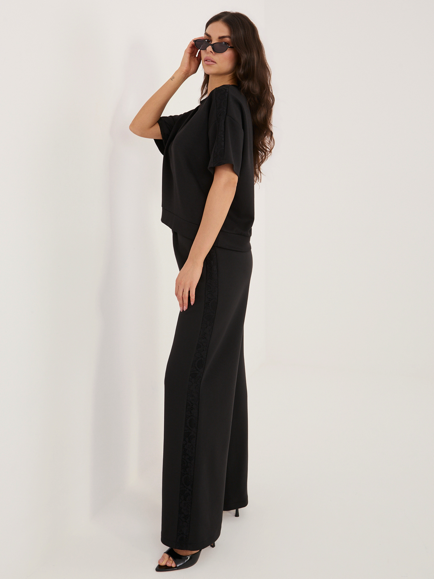Черен панталон SHOP SMILE - Елегантност и комфорт - Image 3