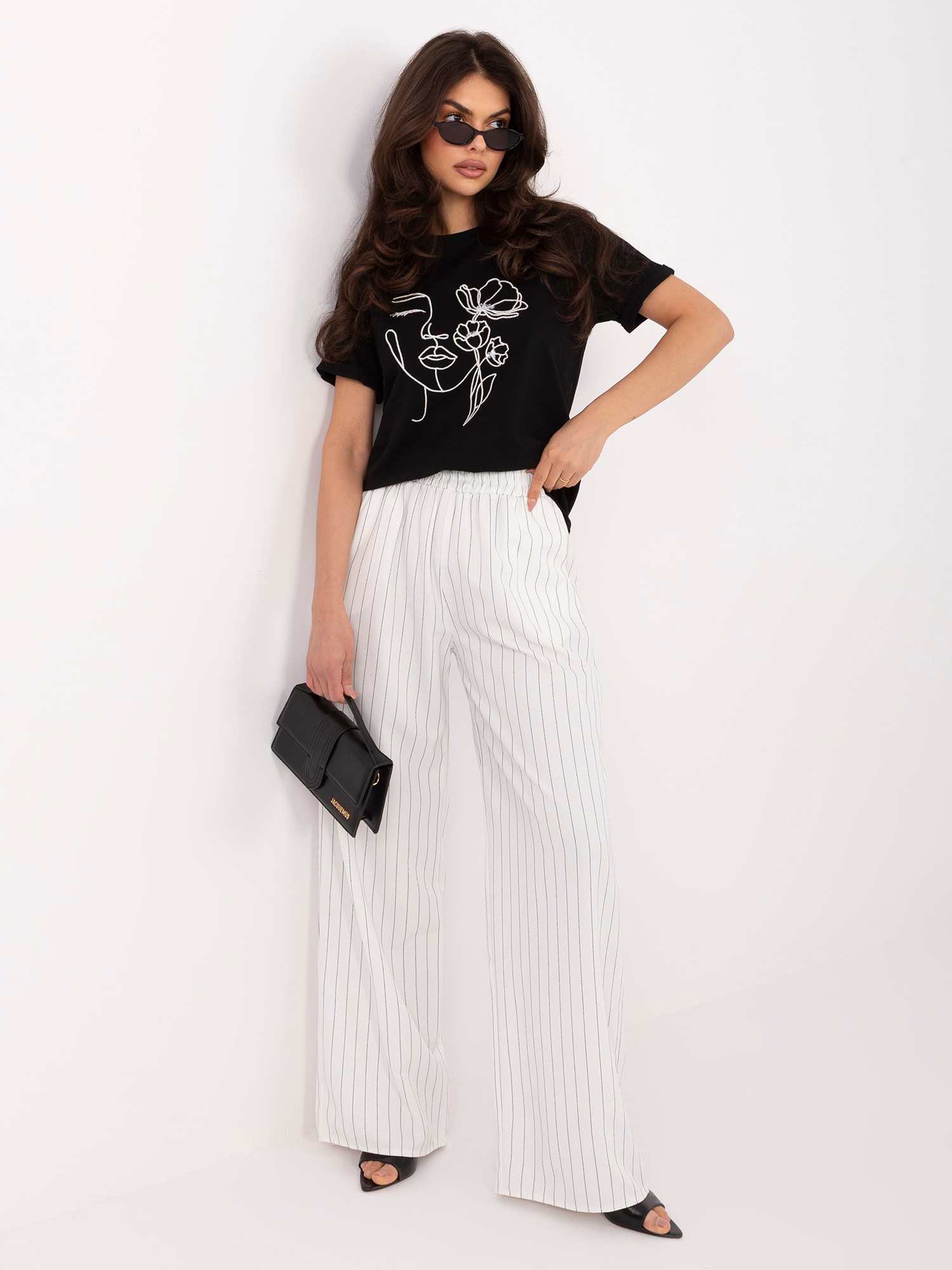 Черна Тениска ITALY MODA – Елегантност и Комфорт - Image 6
