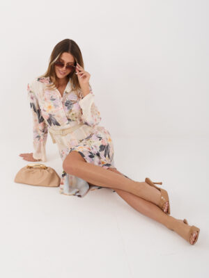 Бежова Рокля ITALY MODA - Елегантност и Комфорт