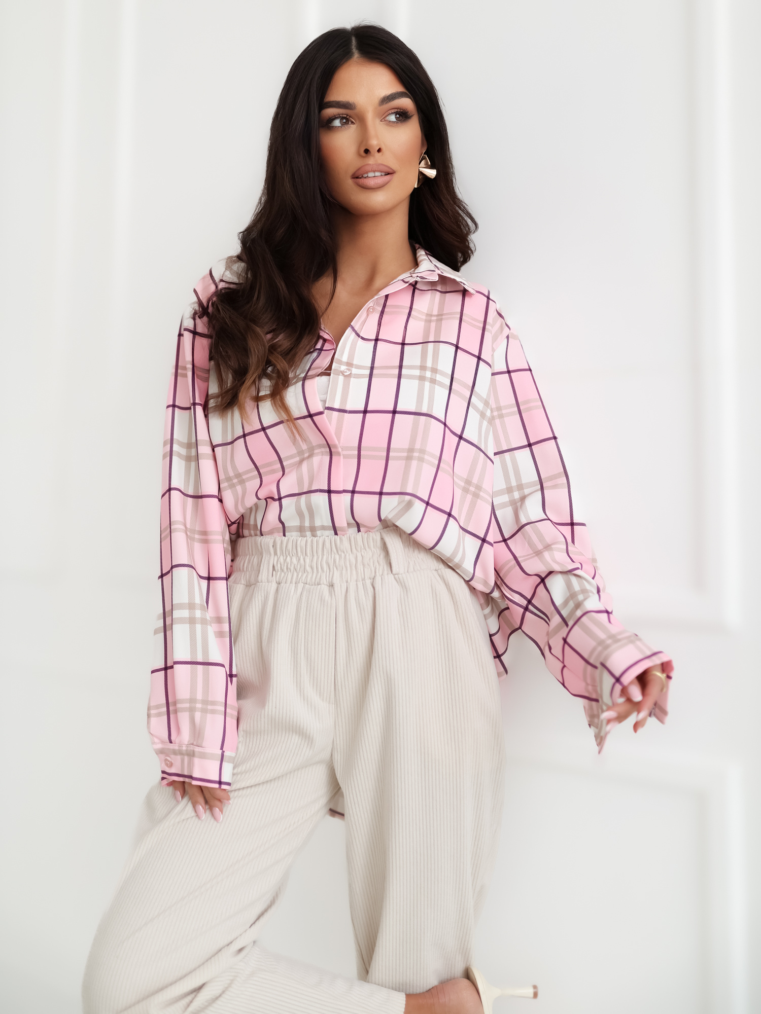 Розова риза ITALY MODA - елегантна и стилна - Image 5