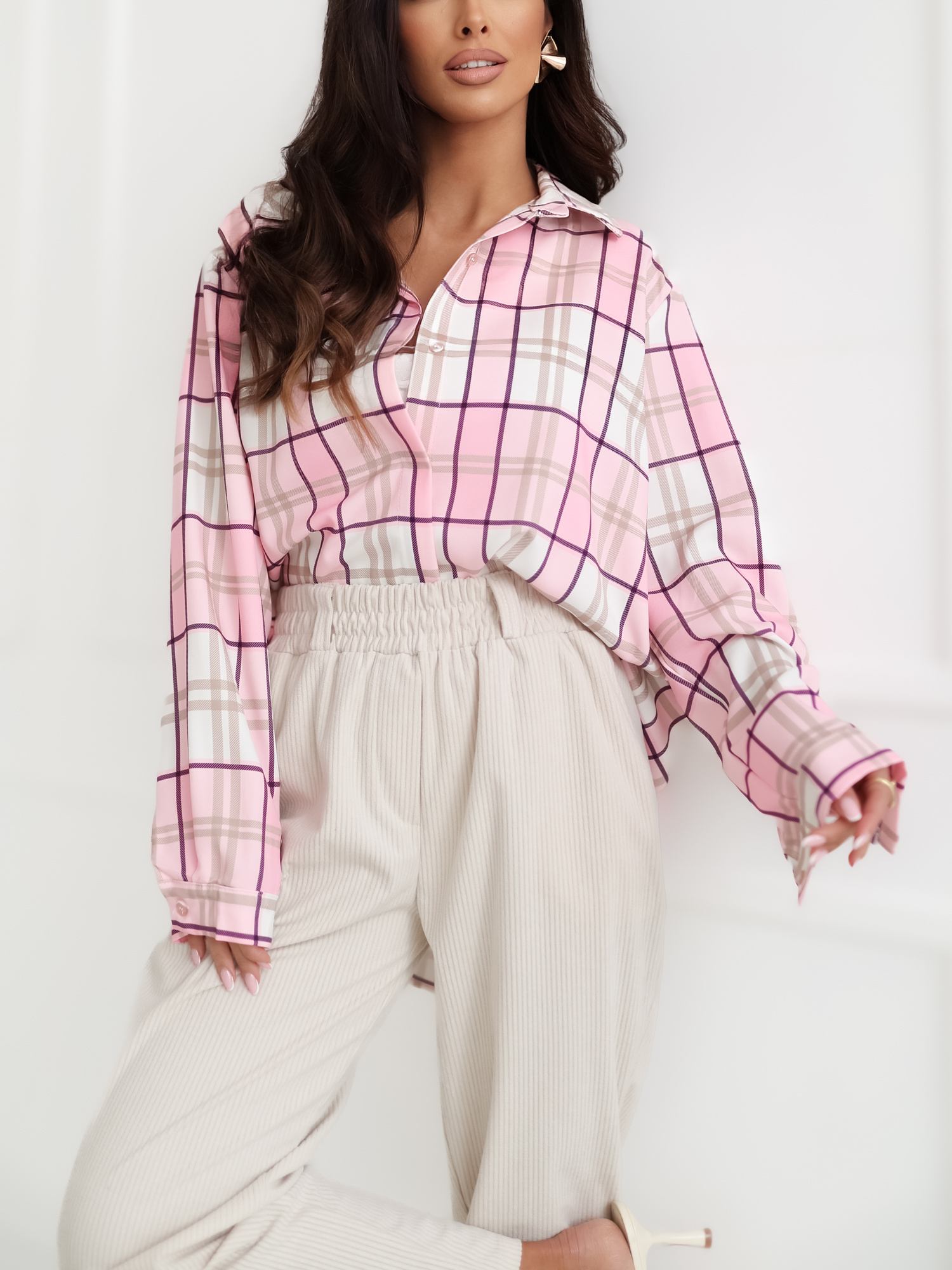 Розова риза ITALY MODA - елегантна и стилна - Image 4