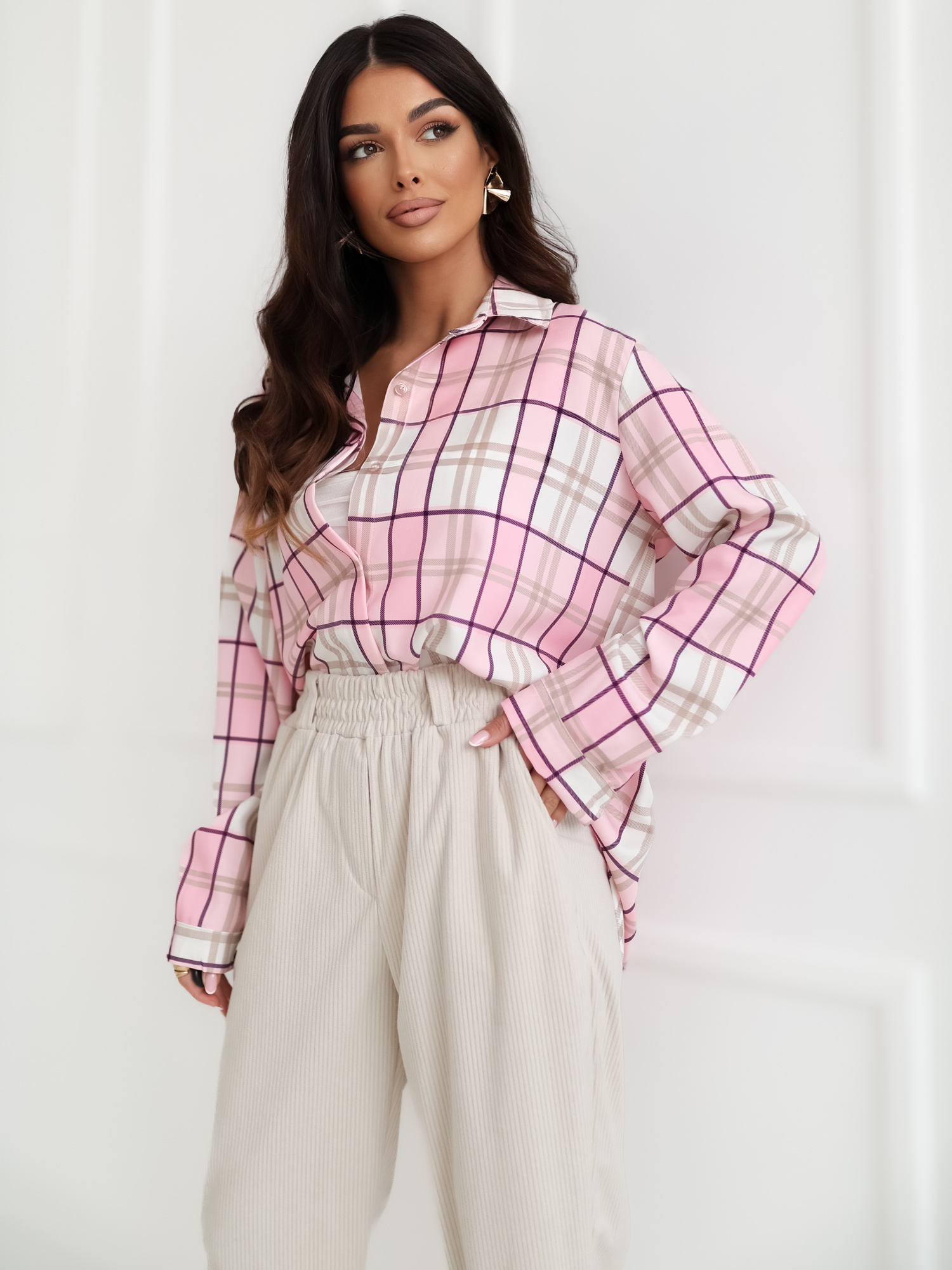 Розова риза ITALY MODA - елегантна и стилна - Image 2