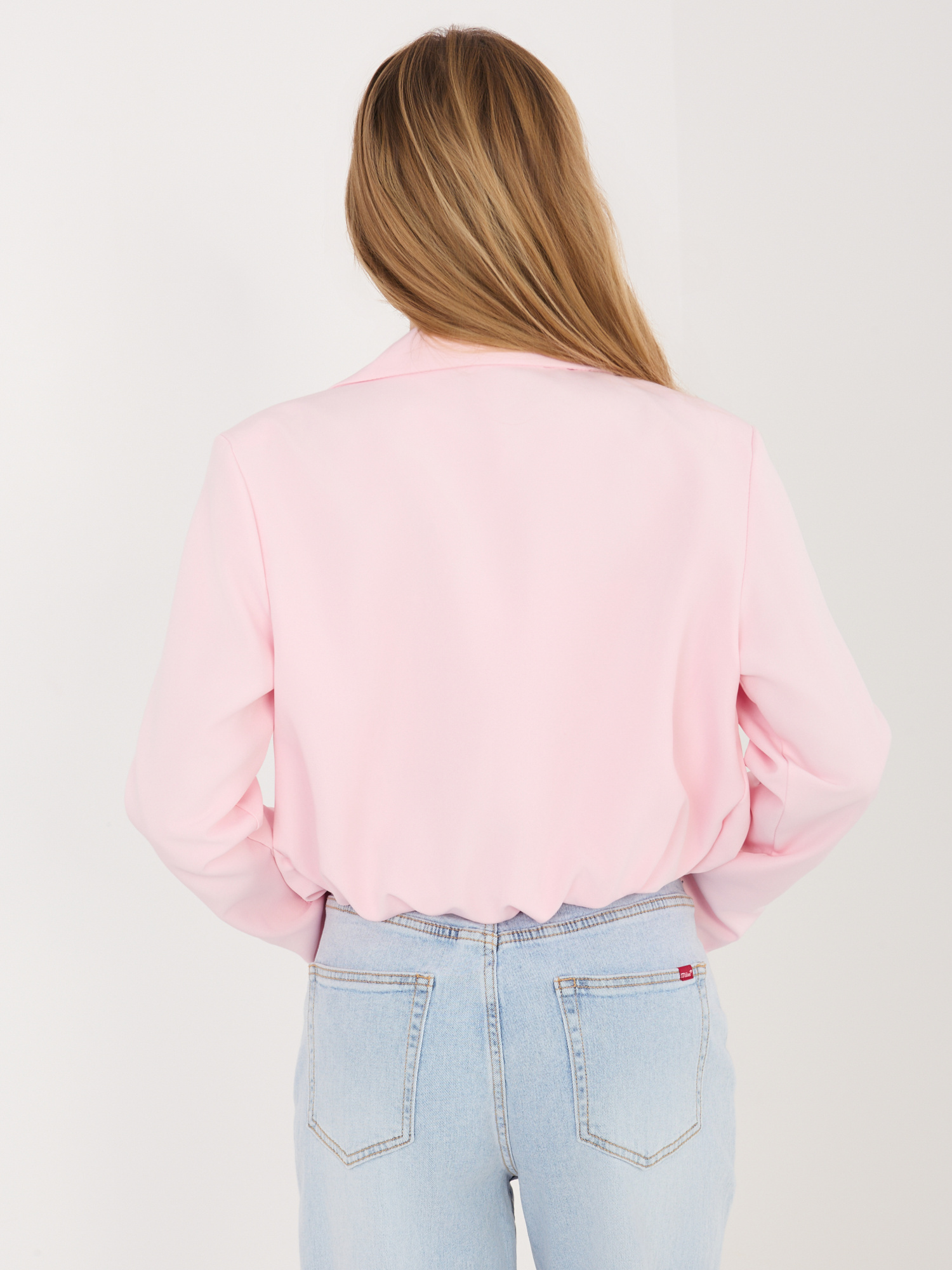 Розово Сако ITALY MODA - Елегантност - Image 4