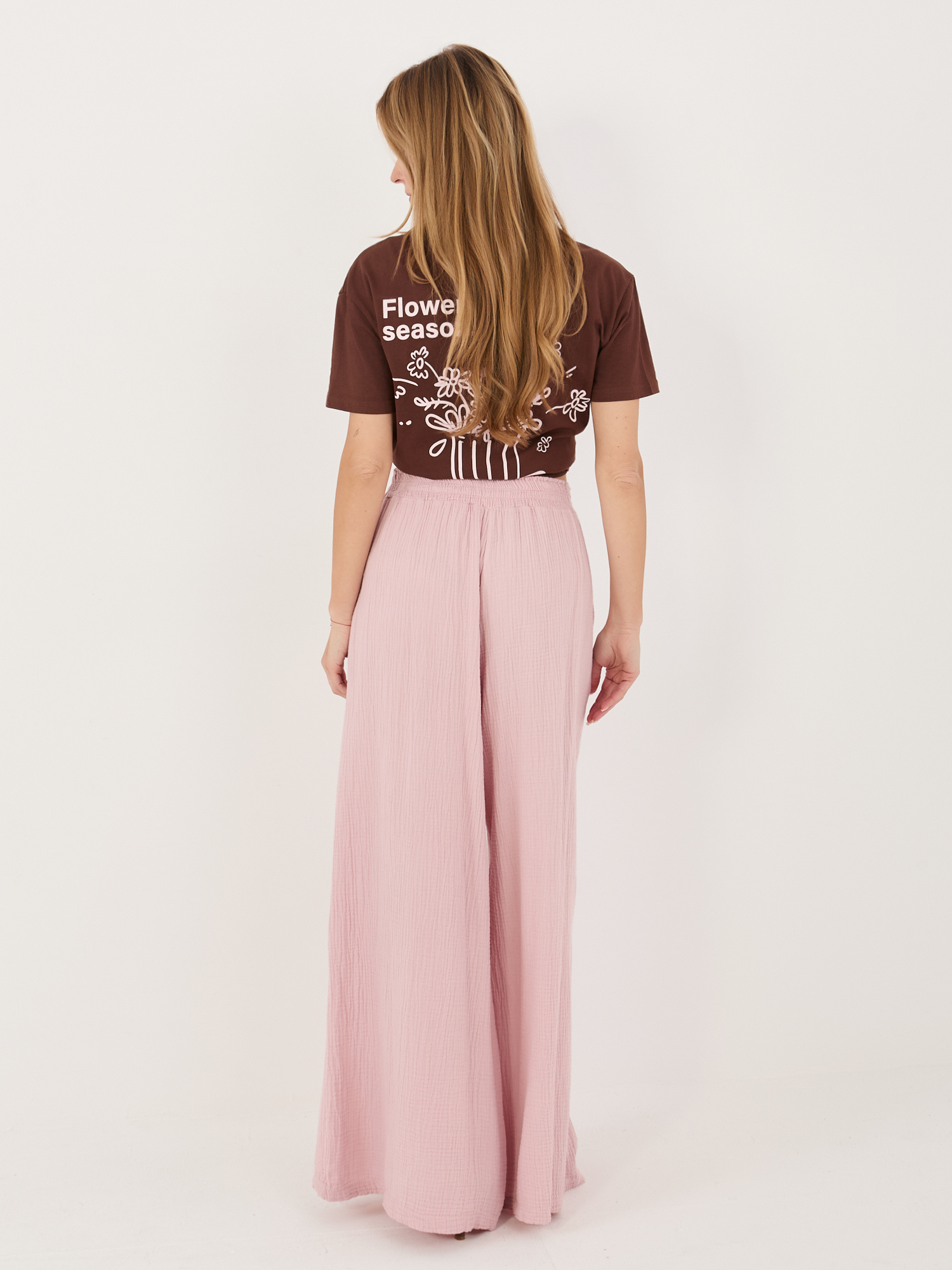 Розови панталони ITALY MODA - 100% памук - Image 5
