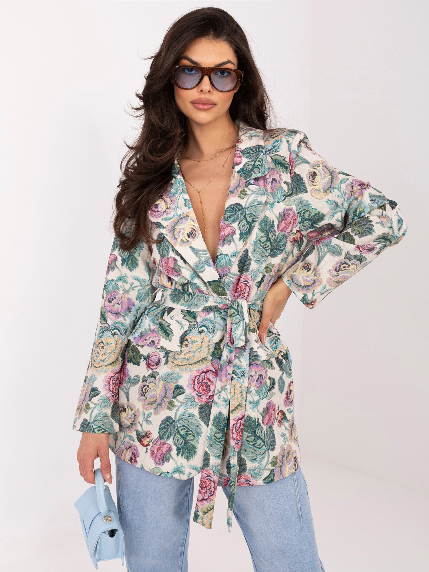 Зелено Дамско Сако ITALY MODA - Елегантност и Стил - Image 3