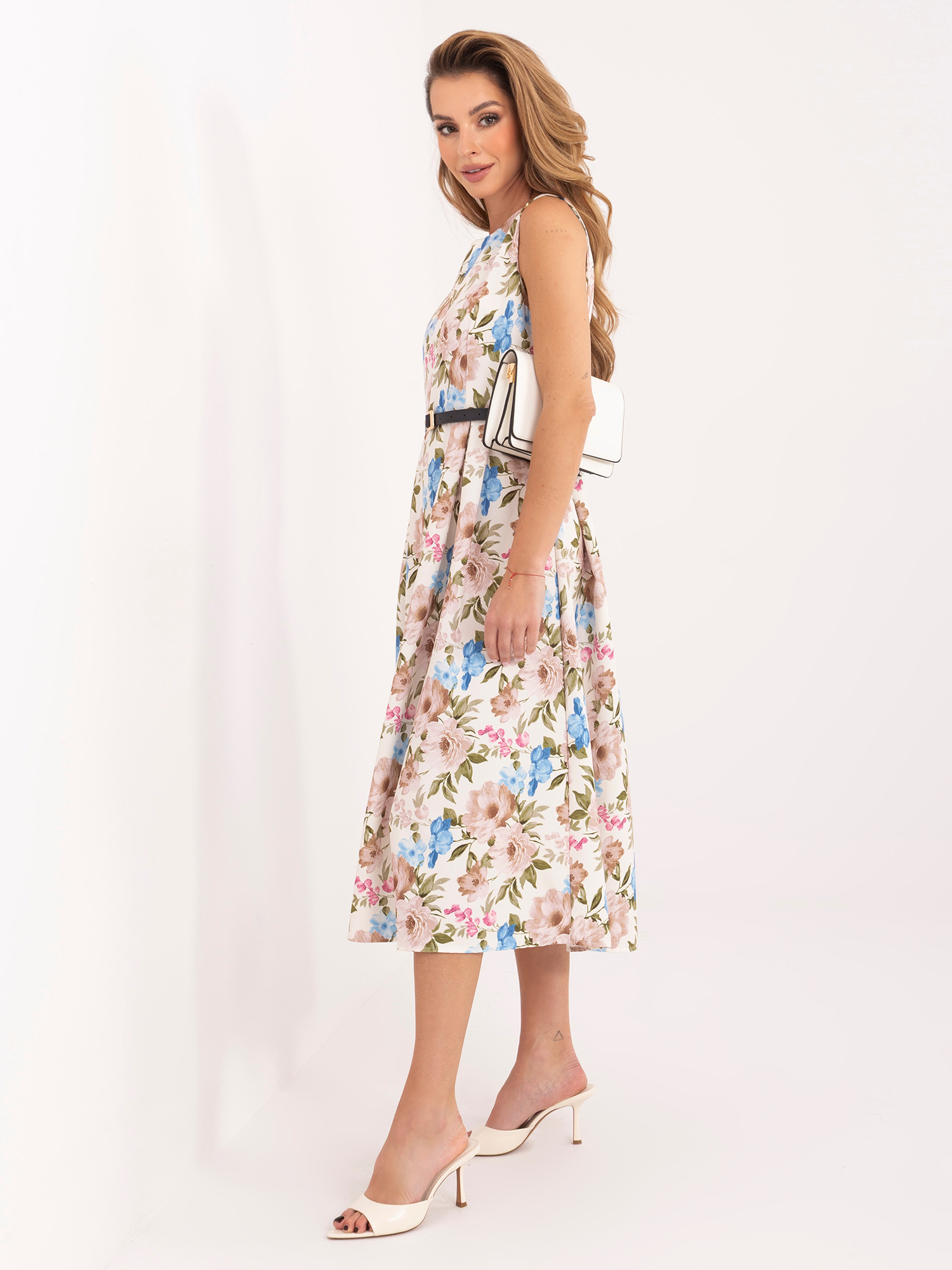 Бежова Рокля ITALY MODA - Елегантност и Комфорт - Image 4