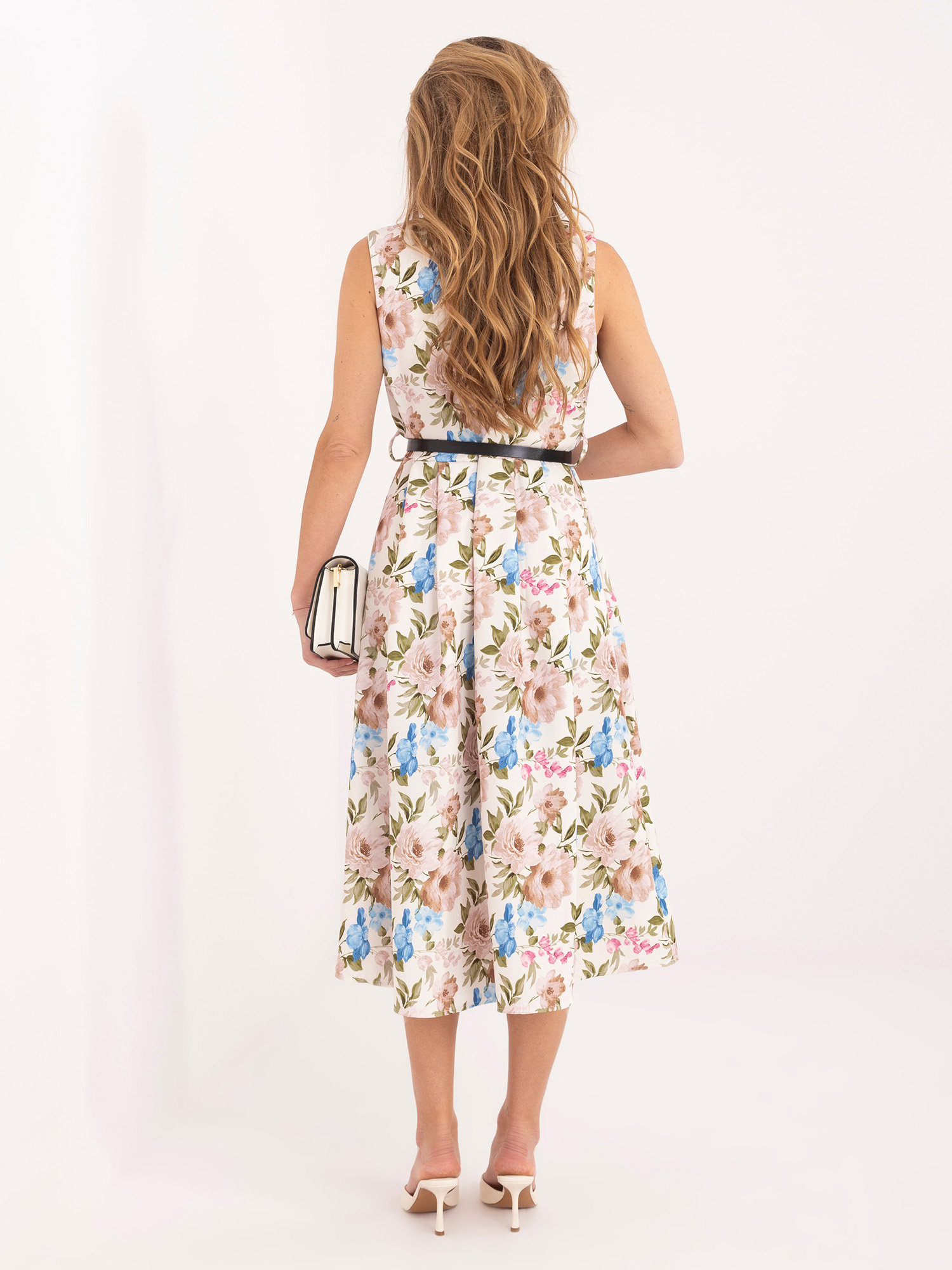 Бежова Рокля ITALY MODA - Елегантност и Комфорт - Image 3