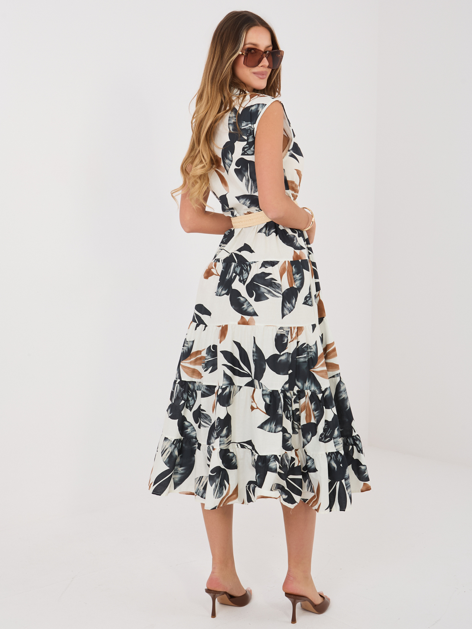 Черна рокля ITALY MODA - Елегантна и удобна - Image 4