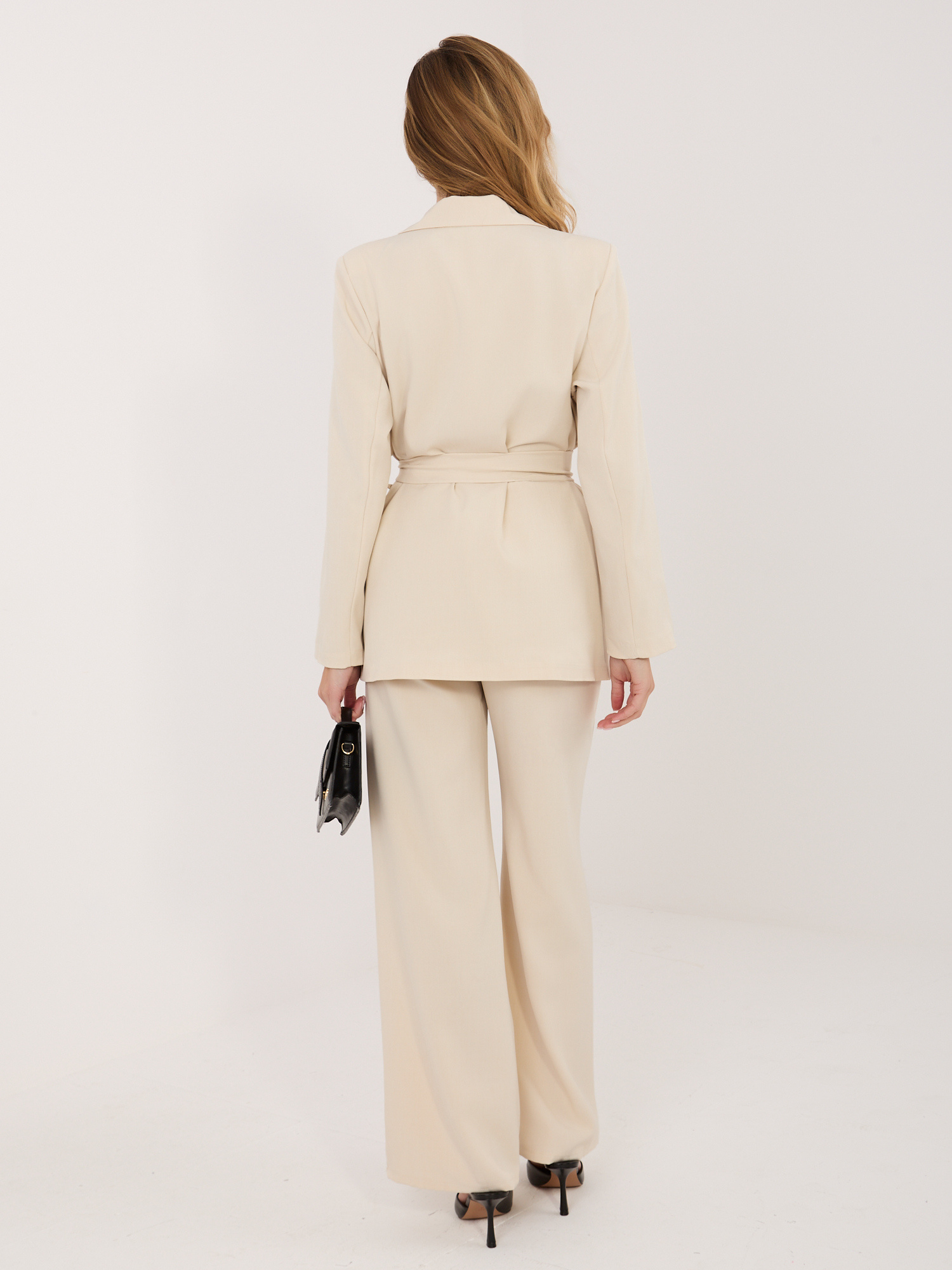 Бежов Комплект ITALY MODA - Елегантност и Комфорт - Image 6