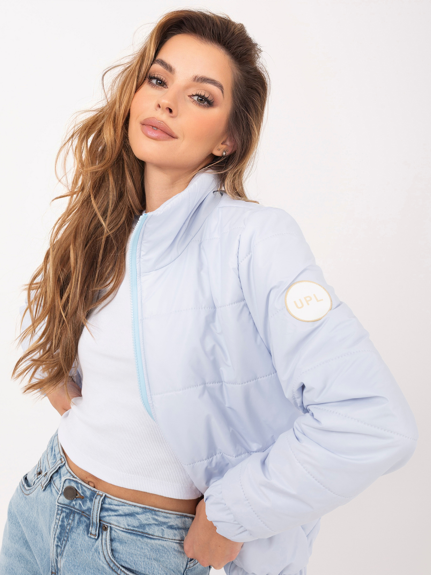 Светлосиньо Яке SHOP SMILE - Удобство и Стил - Image 4